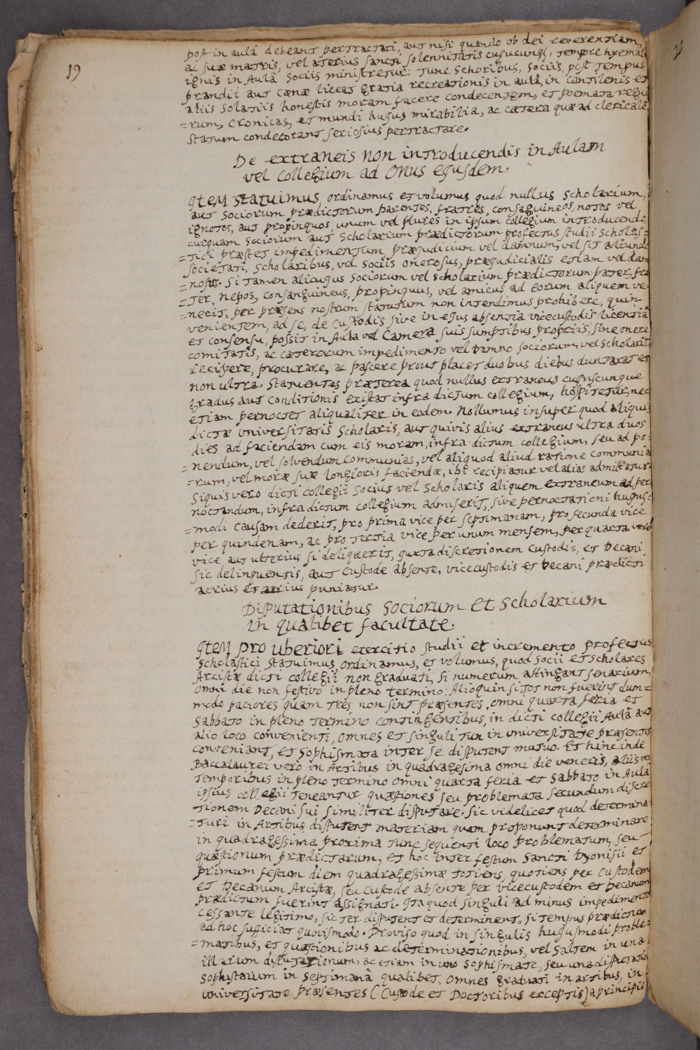 15 verso Page 19